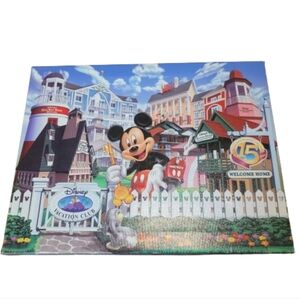 DISNEY VACATION CLUB rental exclusive canvas prinr picture 15th anniversary